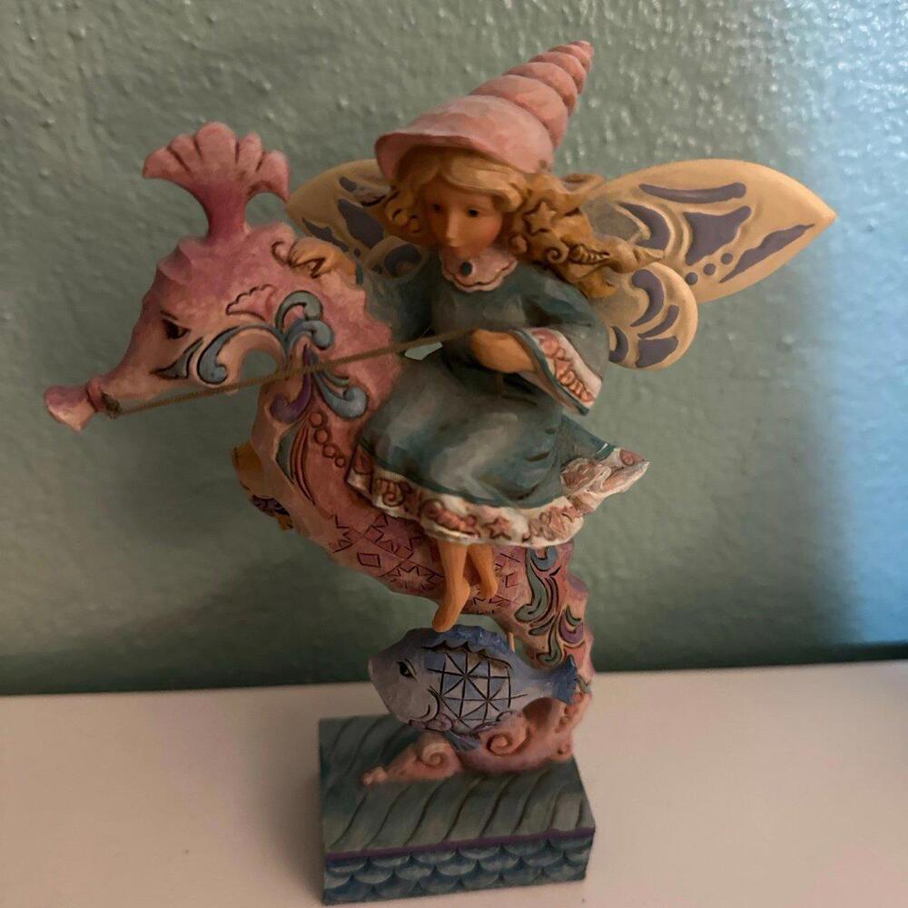 Jim Shore Sea Fairy Seahorse